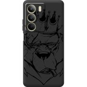 Чорний чохол BoxFace Realme C71 Bear King