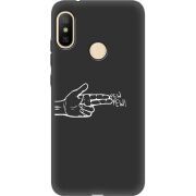 Черный чехол Uprint Xiaomi Mi A2 Lite Pew Pew