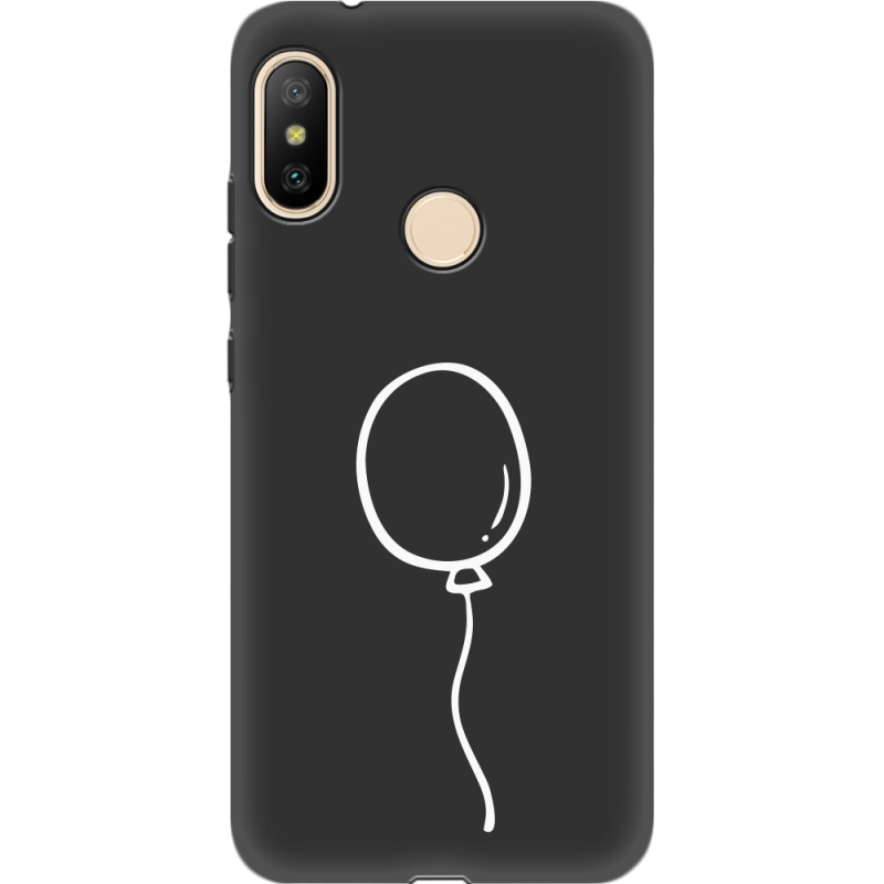 Черный чехол Uprint Xiaomi Mi A2 Lite Balloon