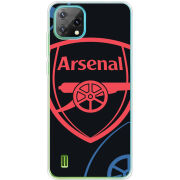 Чохол BoxFace Blackview Oscal C60 Football Arsenal