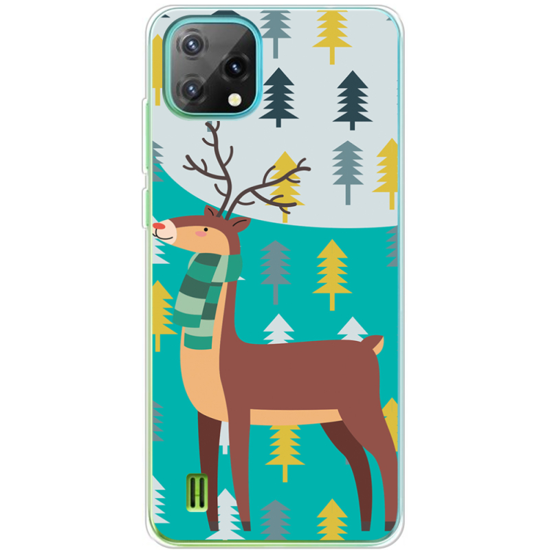 Чохол BoxFace Blackview Oscal C60 Foresty Deer