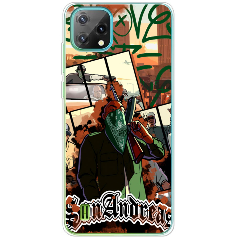 Чохол BoxFace Blackview Oscal C60 GTA San Andreas