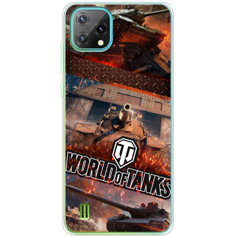 Чохол BoxFace Blackview Oscal C60 World Of Tanks
