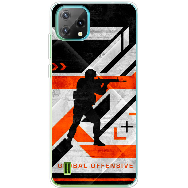 Чохол BoxFace Blackview Oscal C60 CS:Go Asimov