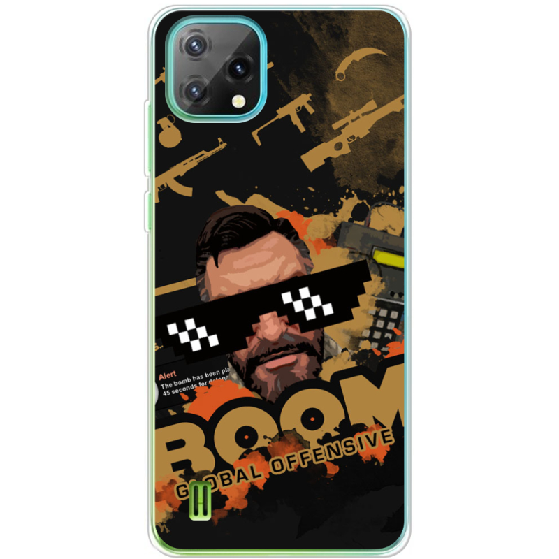 Чохол BoxFace Blackview Oscal C60 CS:Go C4