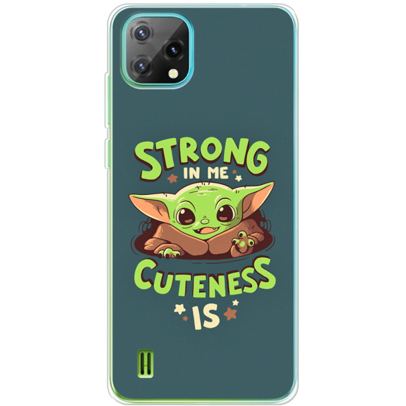 Чохол BoxFace Blackview Oscal C60 Strong in me Cuteness is