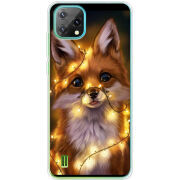 Чохол BoxFace Blackview Oscal C60 Різдвяна лисичка