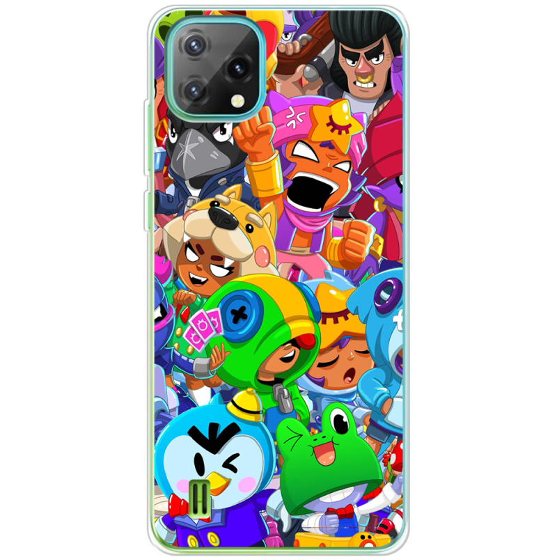 Чохол BoxFace Blackview Oscal C60 friends brawl stars