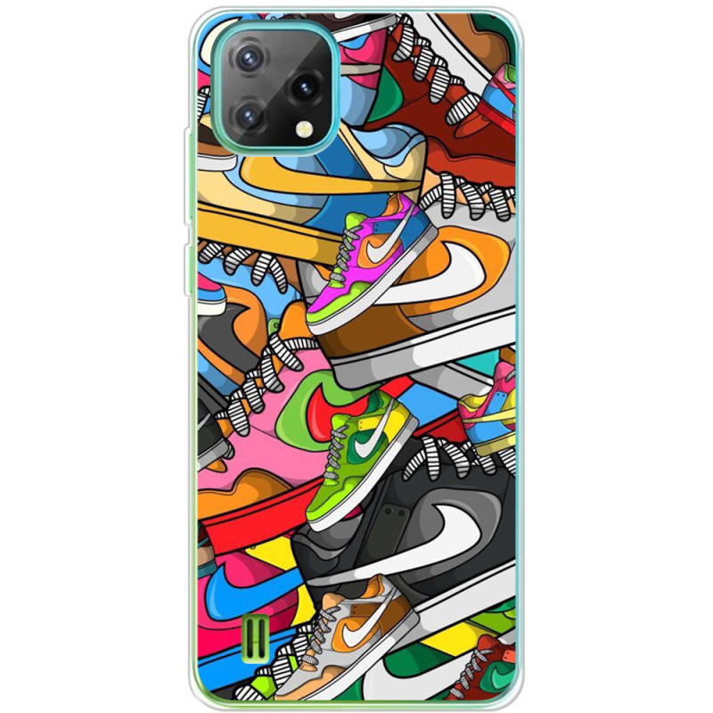 Чохол BoxFace Blackview Oscal C60 Sneakers