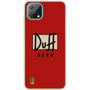 Чохол BoxFace Blackview Oscal C60 Duff beer