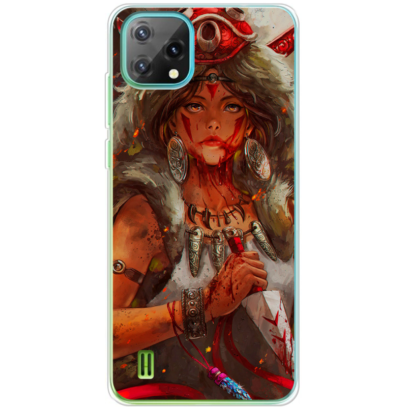 Чохол BoxFace Blackview Oscal C60 Принцесса Мононоке