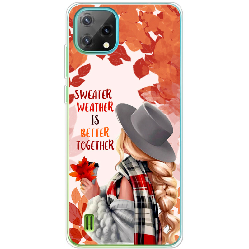 Чохол BoxFace Blackview Oscal C60 Sweater Weather