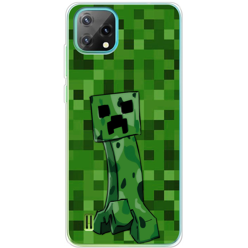 Чохол BoxFace Blackview Oscal C60 Minecraft Creeper