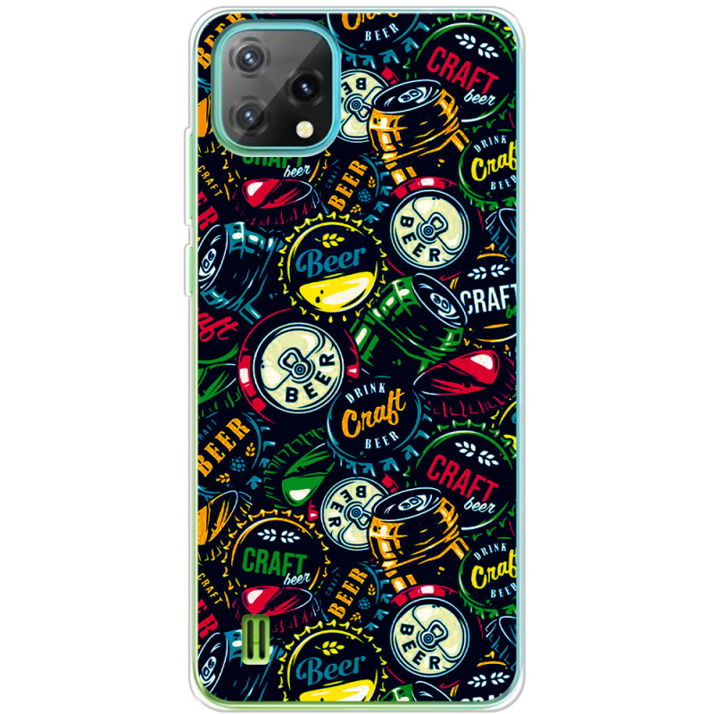 Чохол BoxFace Blackview Oscal C60 Bottle Caps