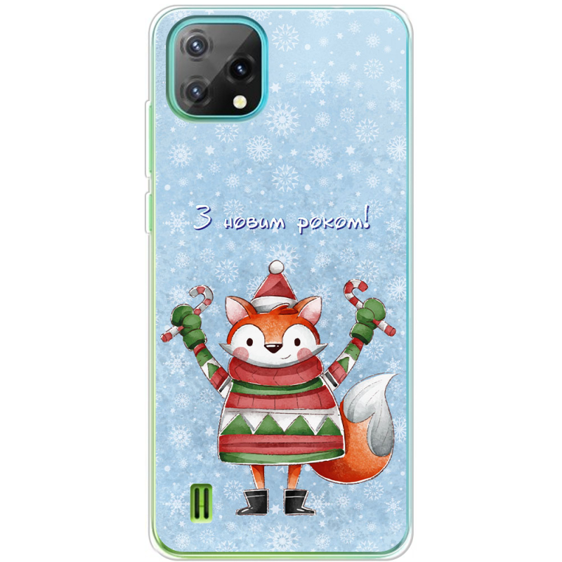 Чохол BoxFace Blackview Oscal C60 Fox З новим роком!