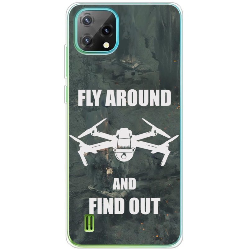 Чохол BoxFace Blackview Oscal C60 Дрон Fly Around