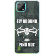 Чохол BoxFace Blackview Oscal C60 Дрон Fly Around