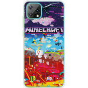 Чохол BoxFace Blackview Oscal C60 Minecraft World Beyond