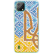 Чохол BoxFace Blackview Oscal C60 Тризуб Вишивка