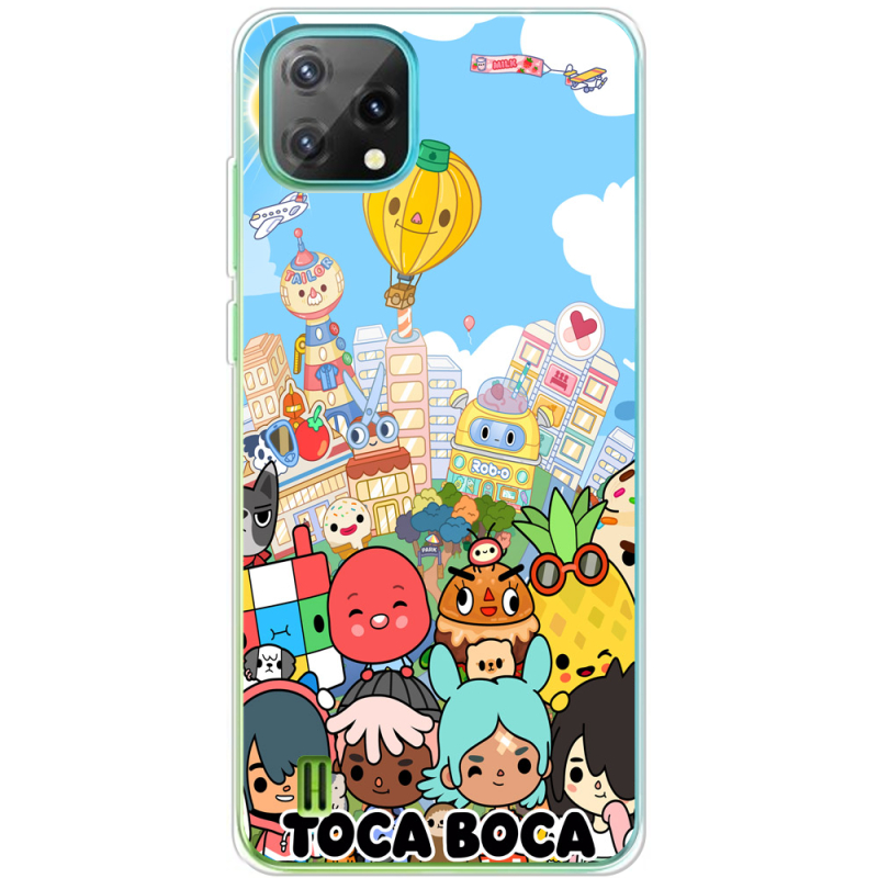 Чохол BoxFace Blackview Oscal C60 Світ Тока Бока