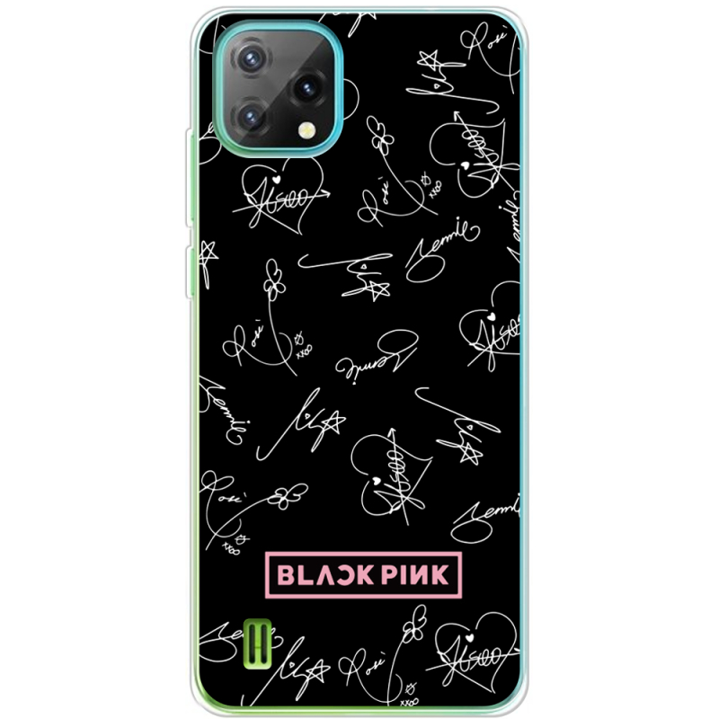 Чохол BoxFace Blackview Oscal C60 Blackpink автограф