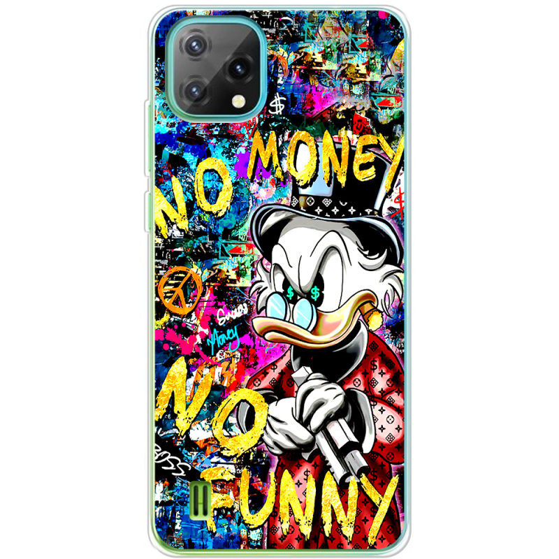 Чохол BoxFace Blackview Oscal C60 no money no funny