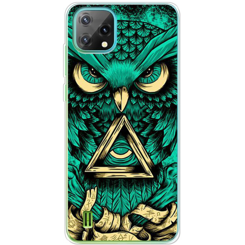 Чохол BoxFace Blackview Oscal C60 Masonic Owl