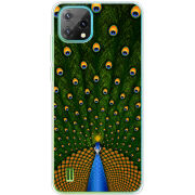 Чохол BoxFace Blackview Oscal C60 Peacocks Tail