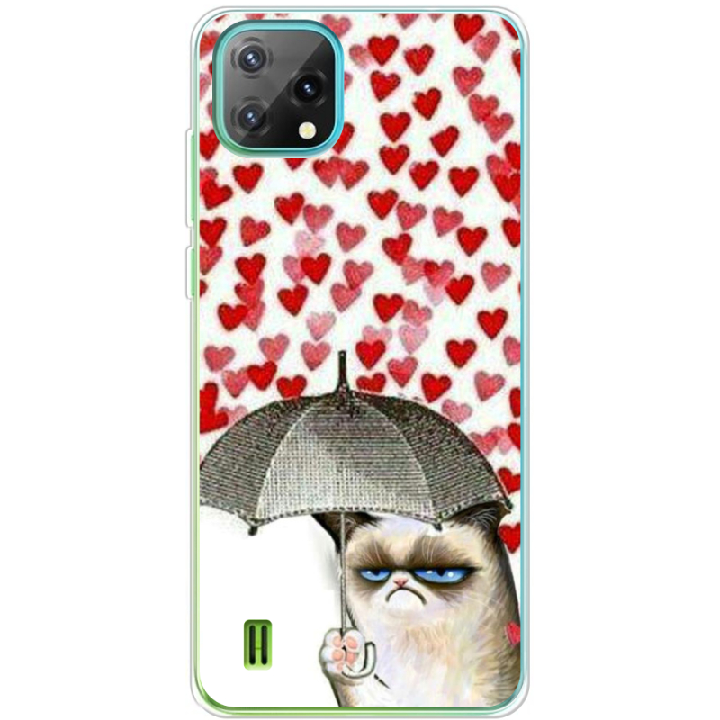 Чохол BoxFace Blackview Oscal C60 Raining Hearts