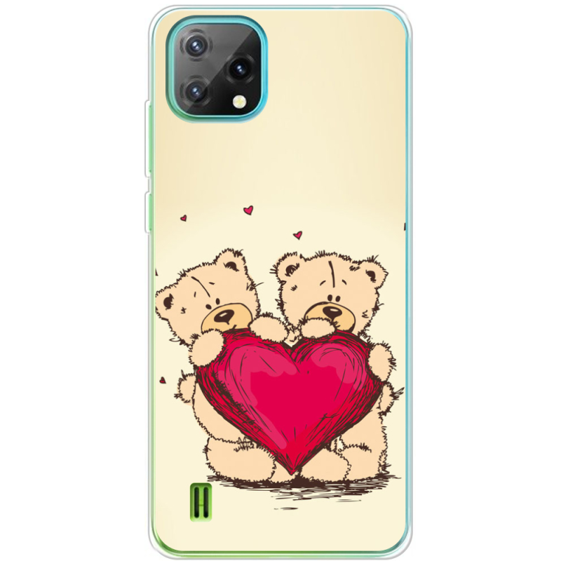 Чохол BoxFace Blackview Oscal C60 Teddy Bear Love