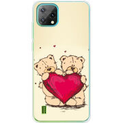 Чохол BoxFace Blackview Oscal C60 Teddy Bear Love
