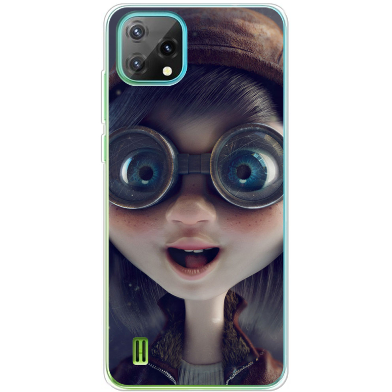 Чохол BoxFace Blackview Oscal C60 Blue Eyes