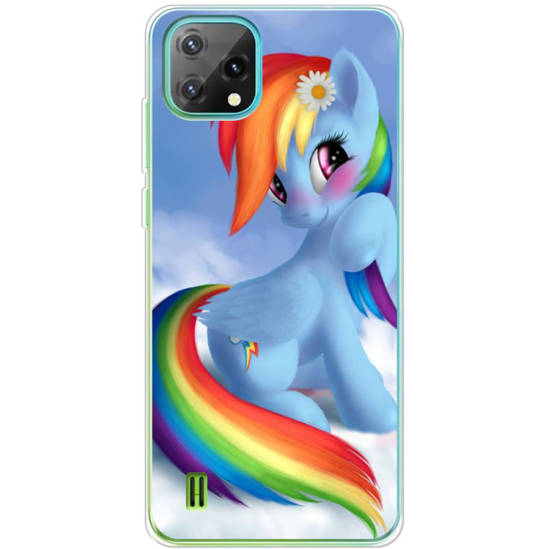 Чохол BoxFace Blackview Oscal C60 My Little Pony Rainbow Dash