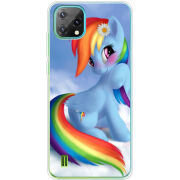 Чохол BoxFace Blackview Oscal C60 My Little Pony Rainbow Dash