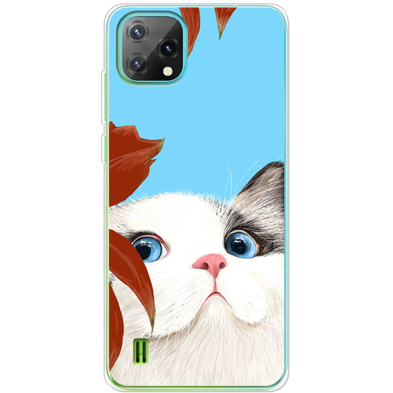 Чохол BoxFace Blackview Oscal C60 Wondering Cat