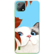 Чохол BoxFace Blackview Oscal C60 Wondering Cat