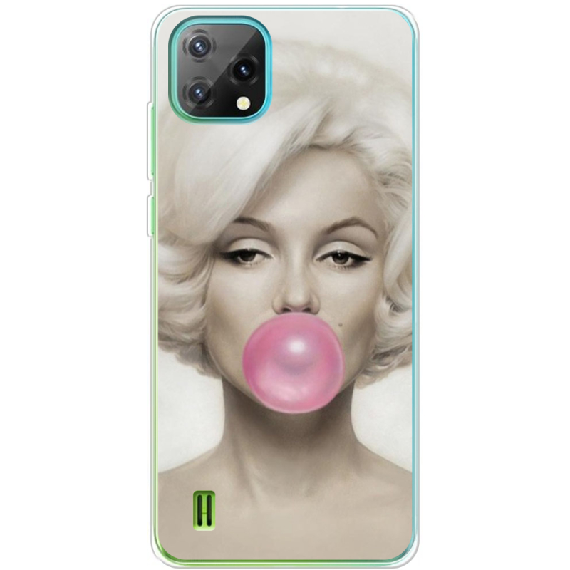 Чохол BoxFace Blackview Oscal C60 Marilyn Monroe Bubble Gum