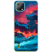 Чохол BoxFace Blackview Oscal C60 Thunderclouds