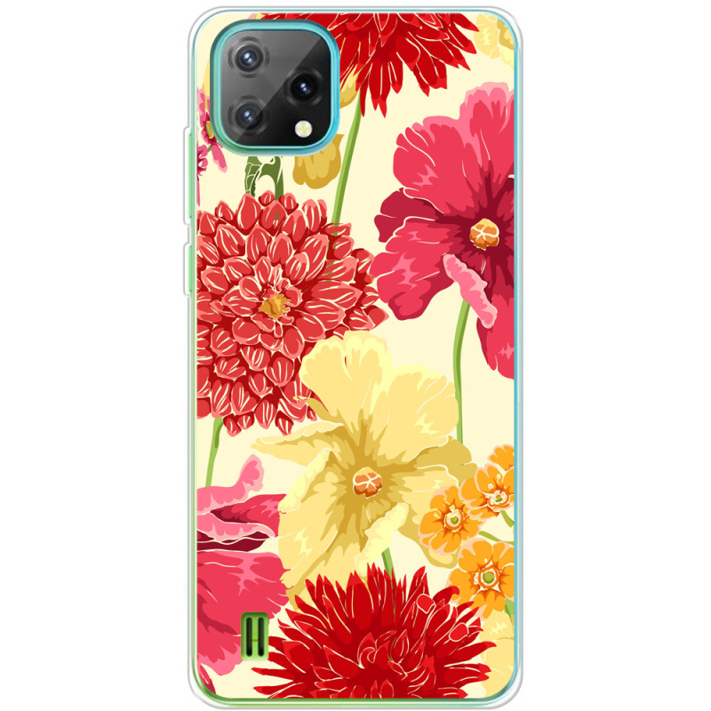 Чохол BoxFace Blackview Oscal C60 Flower Bed