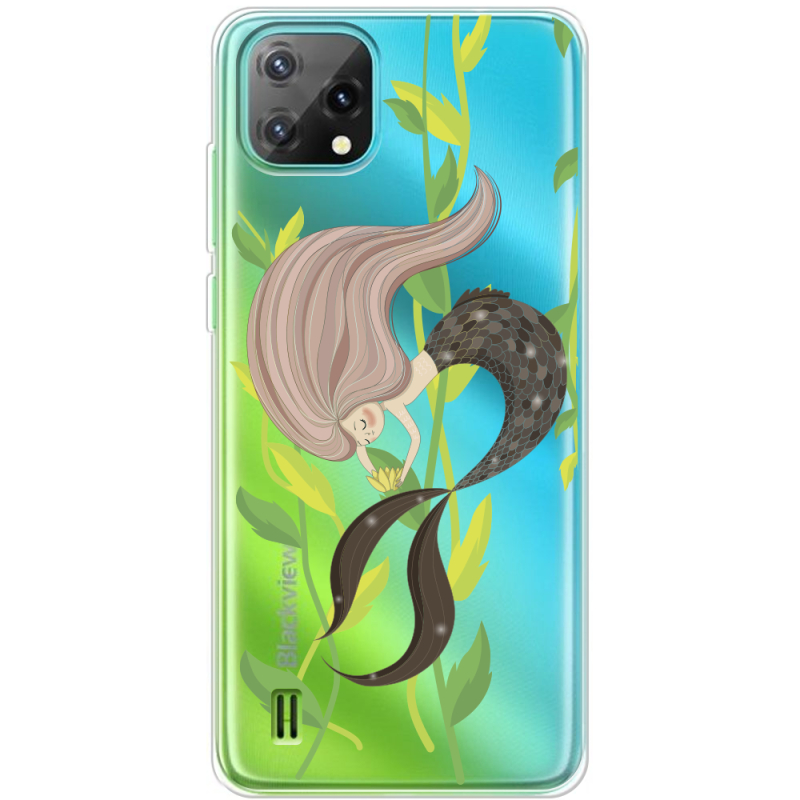 Прозорий чохол BoxFace Blackview Oscal C60 Cute Mermaid