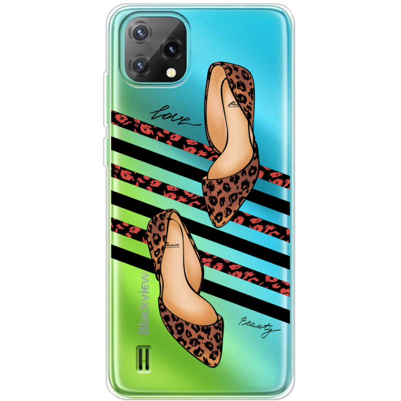 Прозорий чохол BoxFace Blackview Oscal C60 Love Beauty