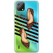 Прозорий чохол BoxFace Blackview Oscal C60 Love Beauty