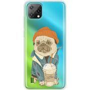 Прозорий чохол BoxFace Blackview Oscal C60 Dog Coffeeman