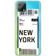 Прозорий чохол BoxFace Blackview Oscal C60 Ticket New York