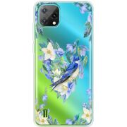 Прозорий чохол BoxFace Blackview Oscal C60 Spring Bird