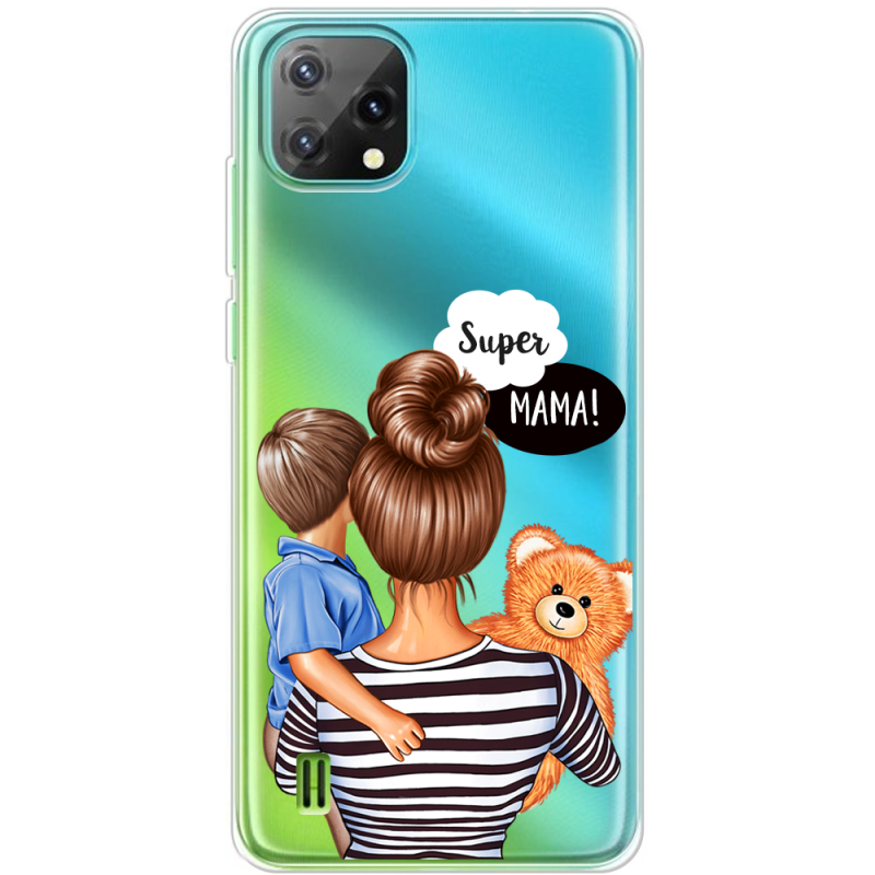 Прозорий чохол BoxFace Blackview Oscal C60 Super Mama and Son