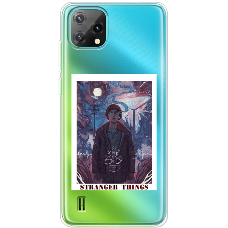 Прозорий чохол BoxFace Blackview Oscal C60 Stranger Things