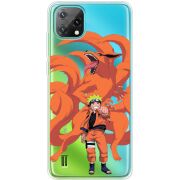 Прозорий чохол BoxFace Blackview Oscal C60 Naruto and Kurama