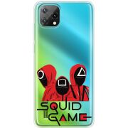 Прозорий чохол BoxFace Blackview Oscal C60 siquid game люди в красном