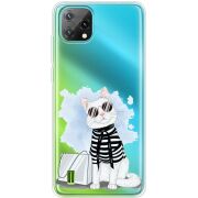 Прозорий чохол BoxFace Blackview Oscal C60 Cat Style